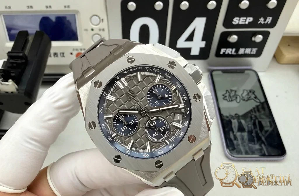 DDF Factory Audemars Piguet Royal Oak Offshore 26420 Titanyum İncelemesi - Makro Laboratuvar ve Detay İncelemesi