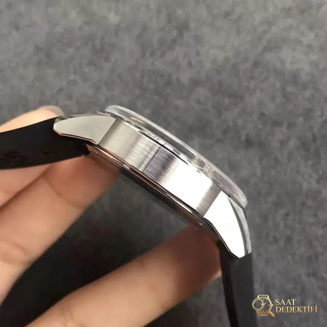 Derin ve zarif: ZF Factory Jaeger-LeCoultre Polaris serisi saat incelemesi - Makro Kadran ve İndeks İşçiliği