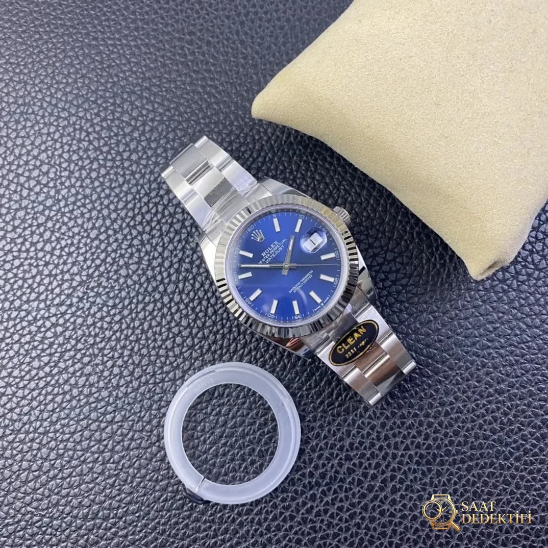 Detaylı İnceleme: Clean Rolex Datejust 41 126334 Mavi Kadran Replika - Bilekte Duruş ve Kasa Orantısı