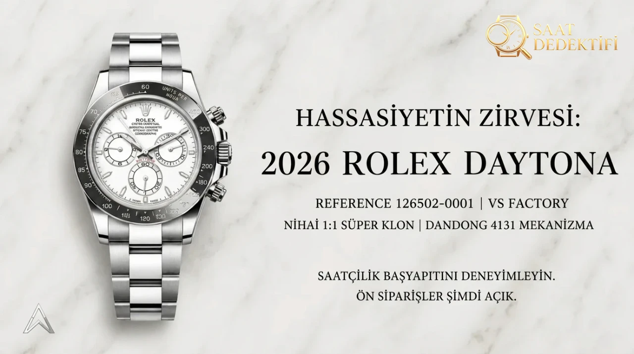 Ausführlicher Testbericht: VS Factory 2026 Rolex Daytona Ref. 126502-0001 Superklon