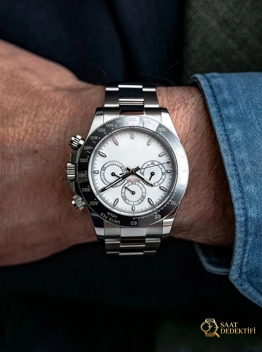 Detaillierte Rezension: VS Factory 2026 Rolex Daytona Ref. 126502-0001 Super Clone – Makro-Zifferblatt- und Index-Verarbeitung