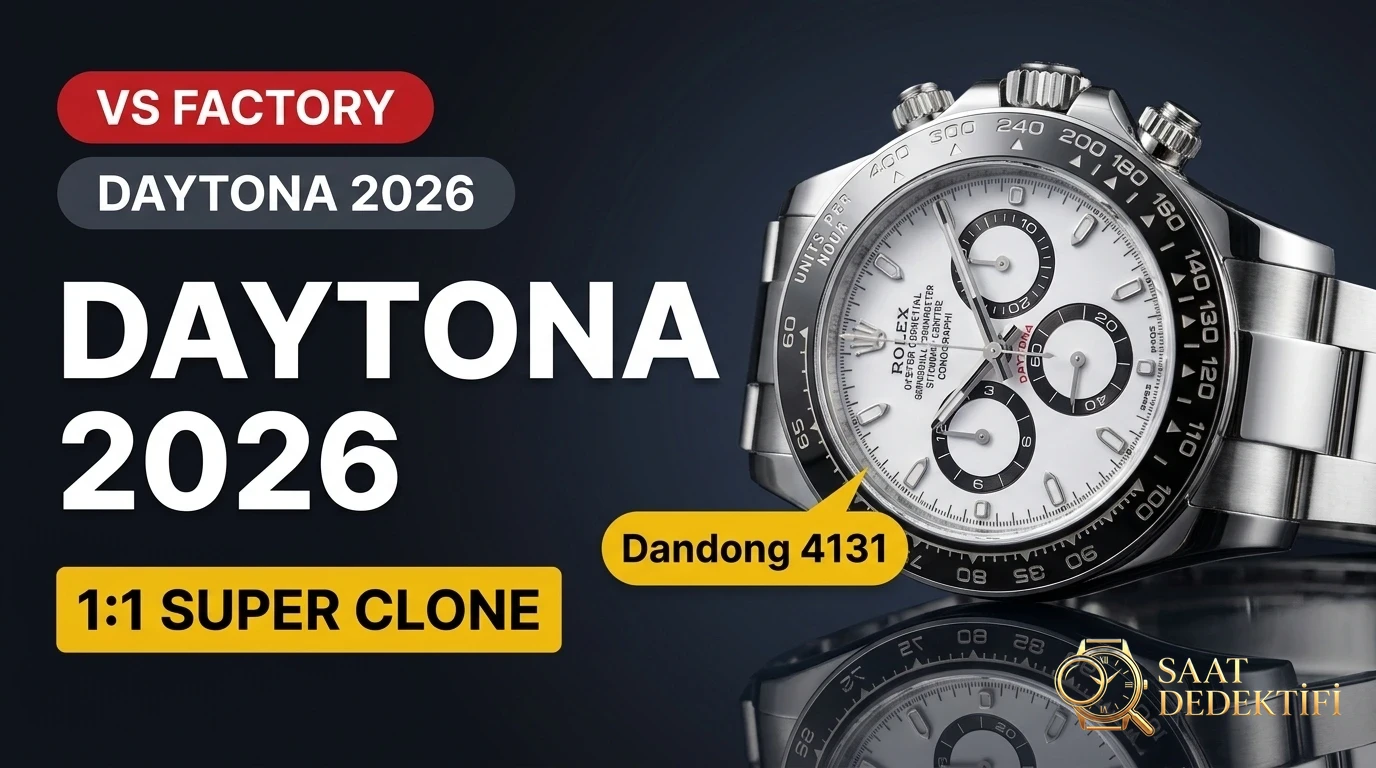 Ausführlicher Testbericht: VS Factory 2026 Rolex Daytona Ref. 126502-0001 Superklon