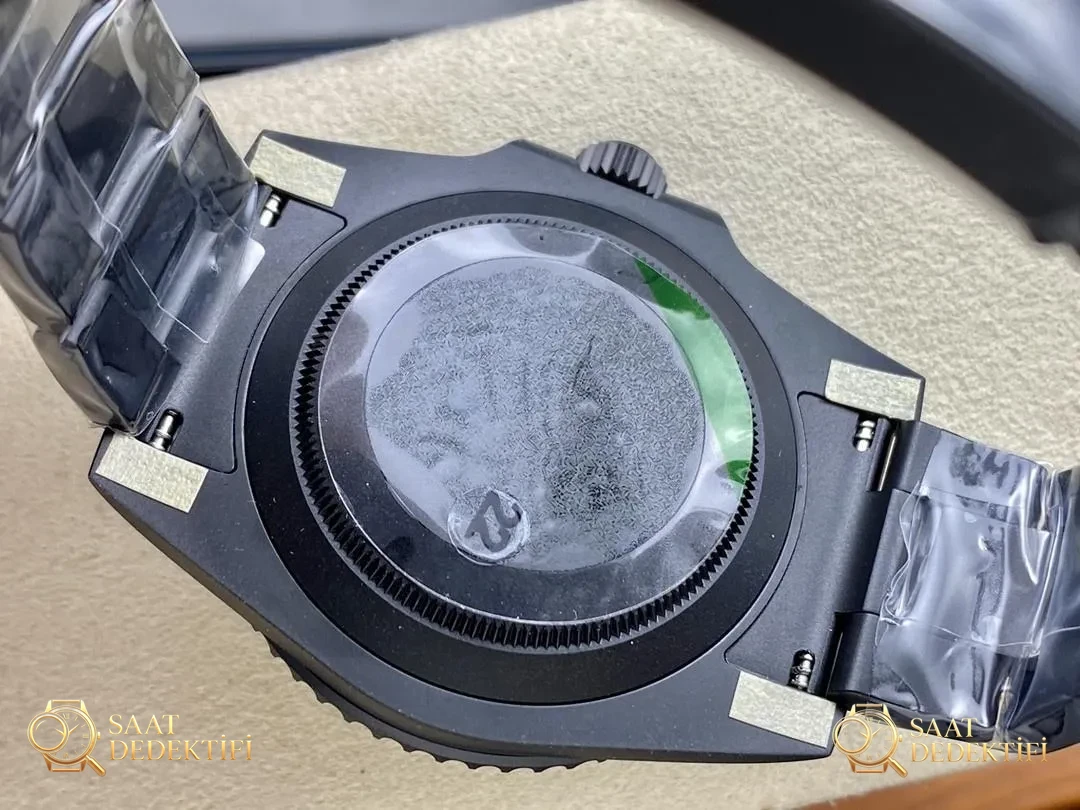 Dikkat: VS Factory Rolex DIW modifiye karbon fiber degrade yeşil su hayaleti tek seferde işi çözer mi? - Klips Kilidi ve Lazer Damgalar