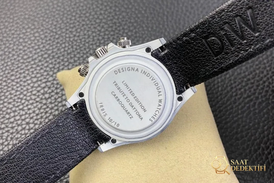 DIW ve N Factory iş birliğiyle üretilen Rolex 4130 Daytona modifiyeli NTPT karbon fiber kasa: işçiliği nasıl? - Bilekte Duruş ve Kasa Orantısı