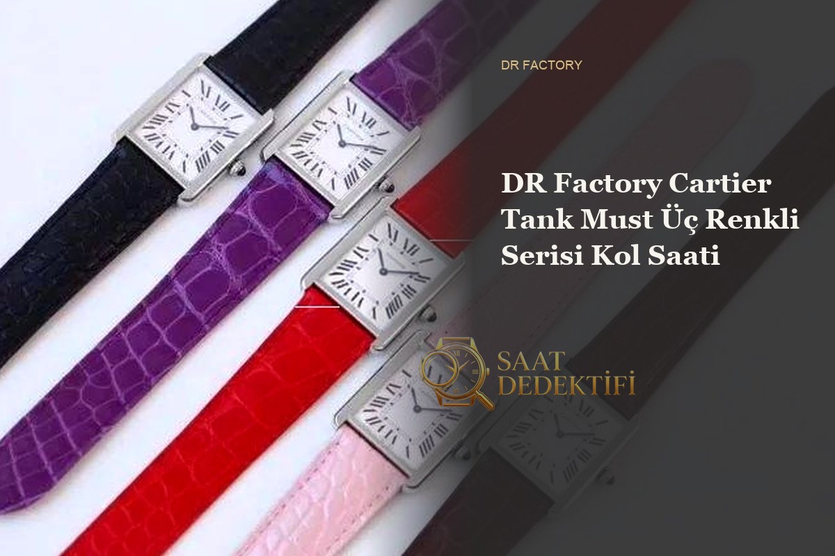 Cartier Tank Replika Saat İncelemesi - Ön Görünüm ve Kasa Tasarımı