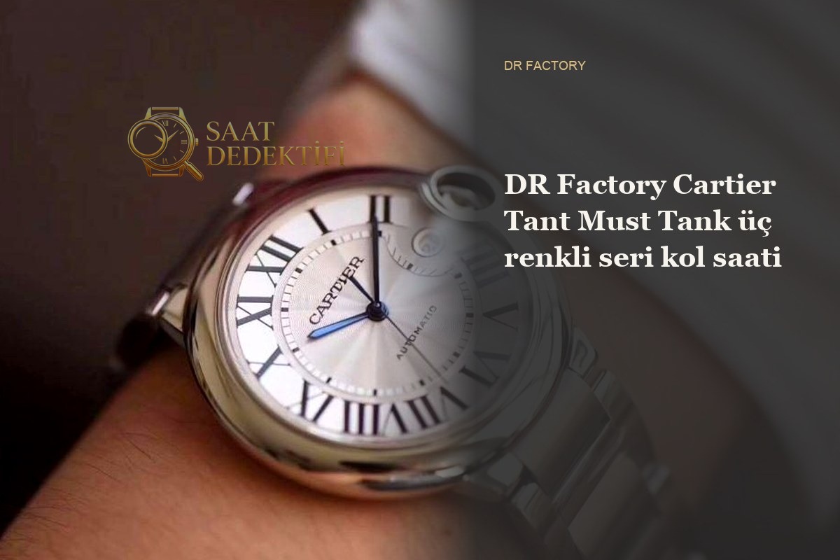 Cartier Tank Replika Saat İncelemesi - Ön Görünüm ve Kasa Tasarımı