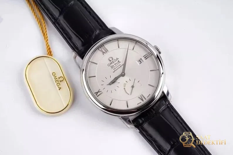 DV Factory Omega De Ville güç göstergeli 424 çok fonksiyonlu replika saat gerçek-replika karşılaştırması ve incelemesi - Kasa Profili ve Kurma Kolu İncelemesi