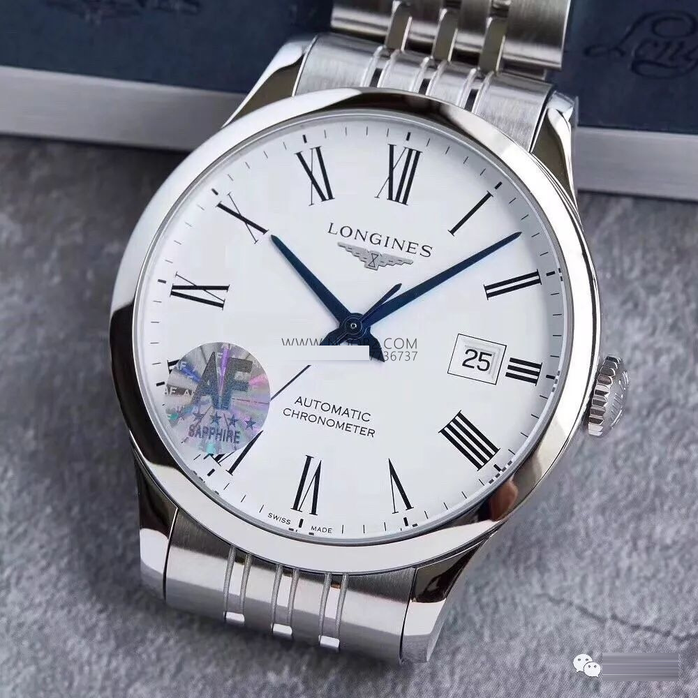 Eddie Peng'in tercihi AF Factory Longines Conquest Classic replika saat gerçek-replika karşılaştırması incelemesi — 16. fotoğraf
