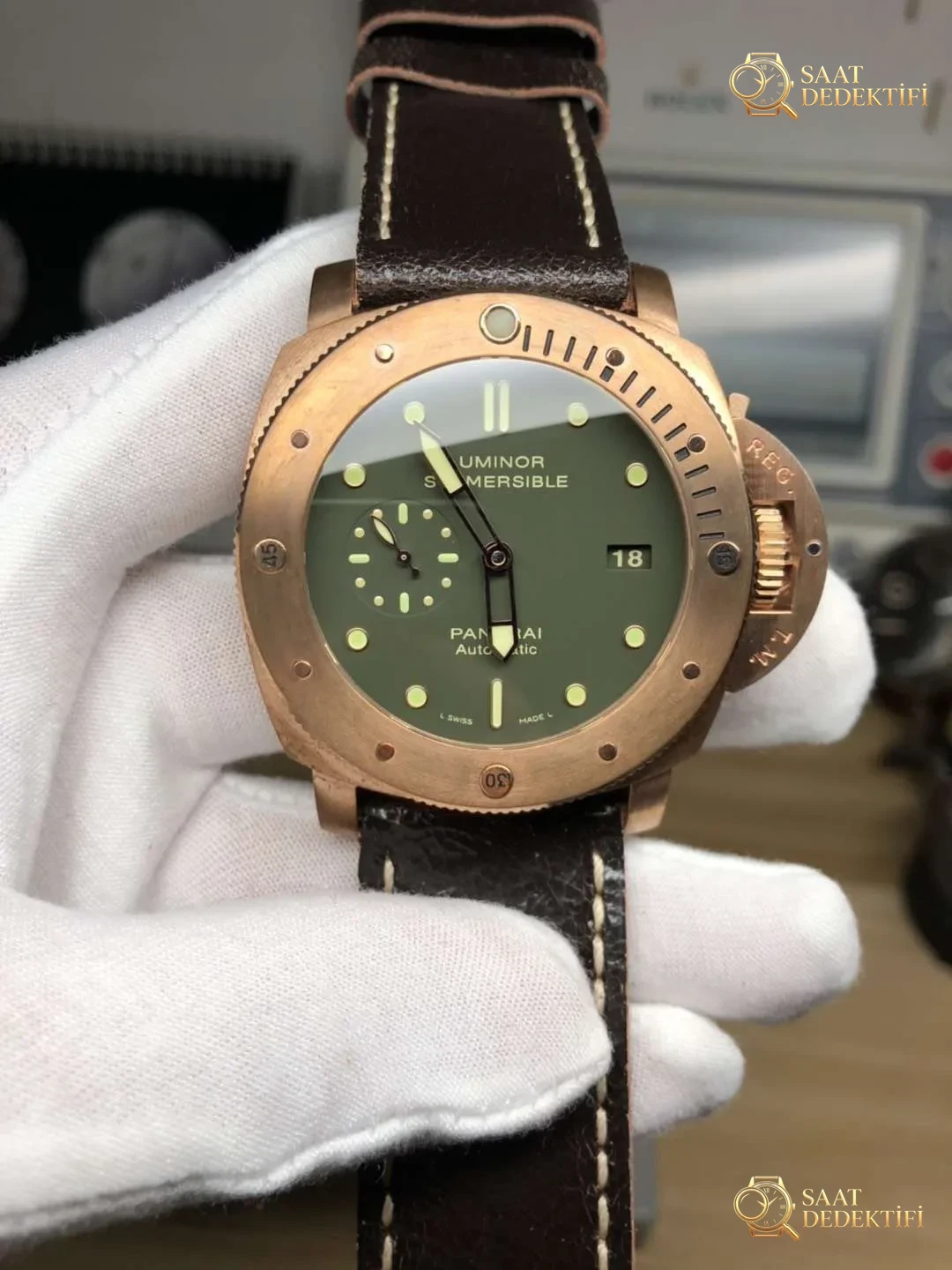 En Çok Satan Altı Panerai Replikası - Takimetre Skalası ve Baskı Keskinliği