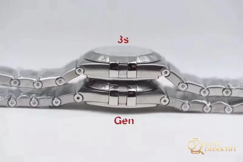 En Güncel 3S (SSS) Fabrikası Omega Constellation Orijinal Mekanizma 27 MM Kuvars Kadın Replika Saat Gerçek-Replika Karşılaştırması ve Orijinal İnceleme - Tepe Koruması ve Ayar Fonksiyonu