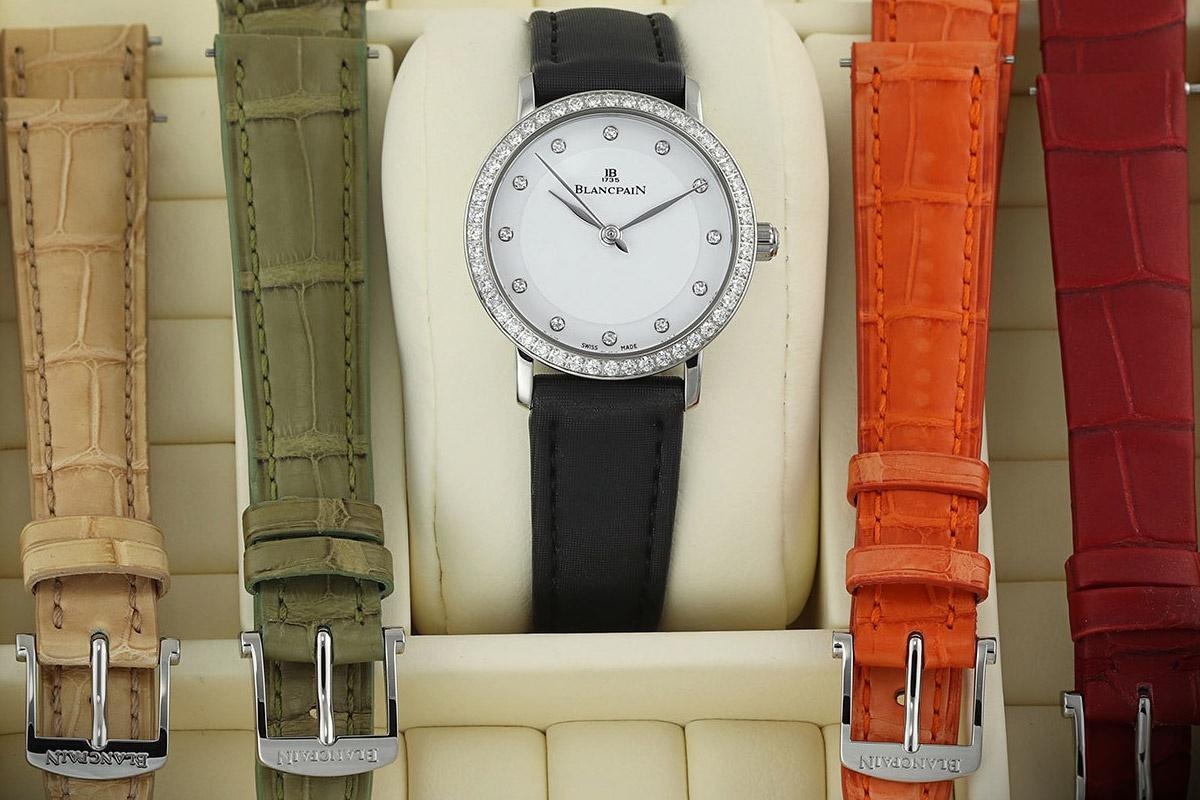 Blancpain Villeret Ultra Slim Automatic 29mm 6102 4628 95 Five Kayışlar