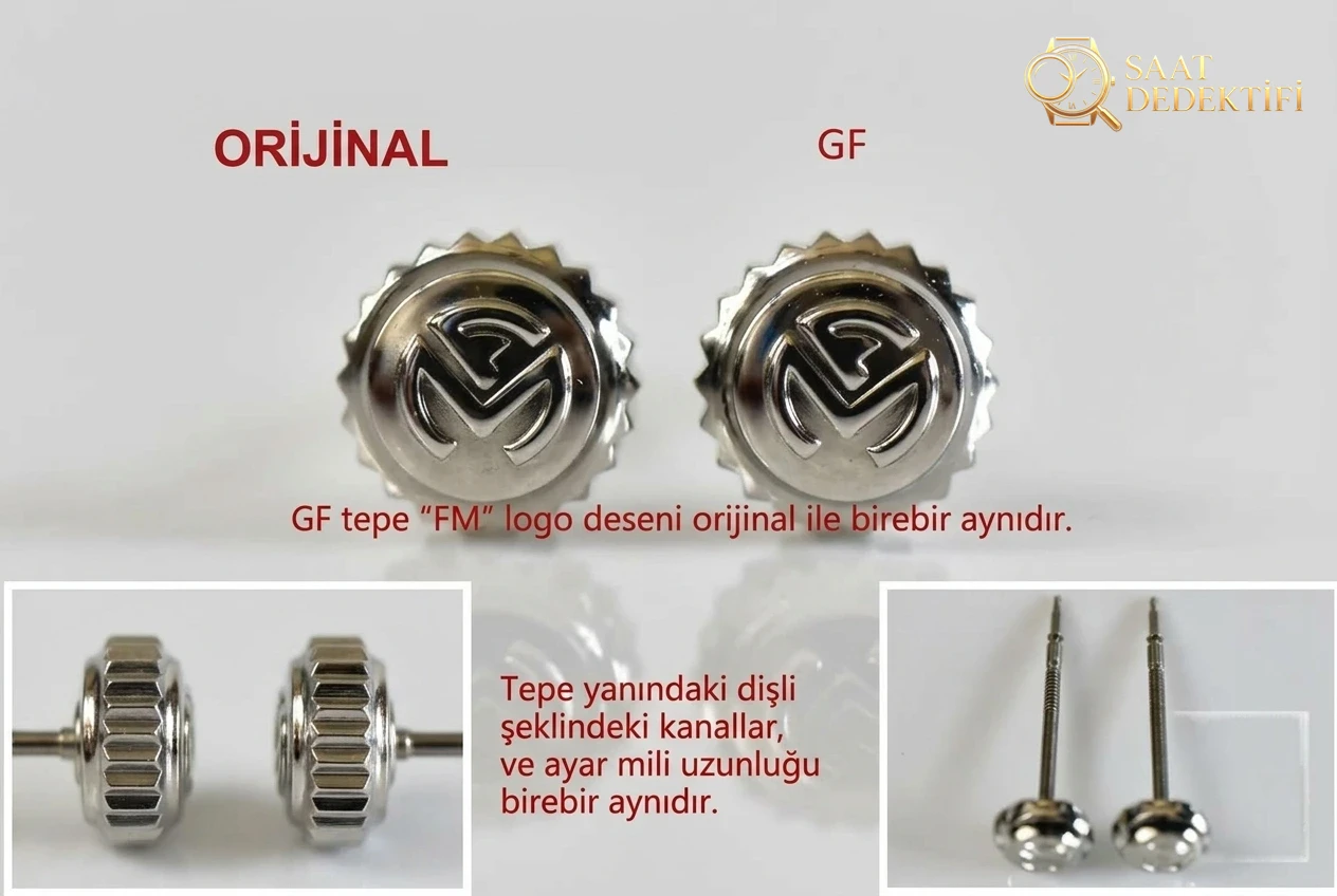 En iyi kadın saati: GF Franck Muller 6002M QZ kadın kuvars kol saati orijinal karşılaştırması - Bilekte Duruş ve Kasa Orantısı