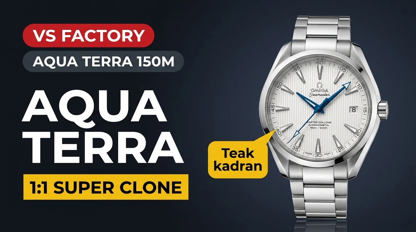 Bester VS Factory Omega Aqua Terra 150m Test: Vergleich zwischen VSF- und Standard Market Clone-Modellen