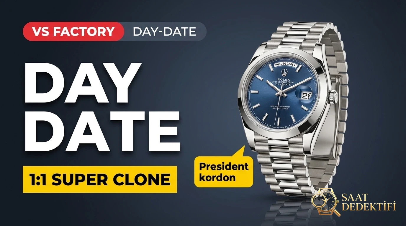 Beste VS Factory Rolex Day-Date Bewertung: Makelloses 1:1 Super Clone Masterpiece