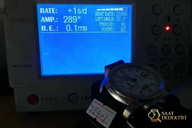 Cartier ETA Mekanizma Testi