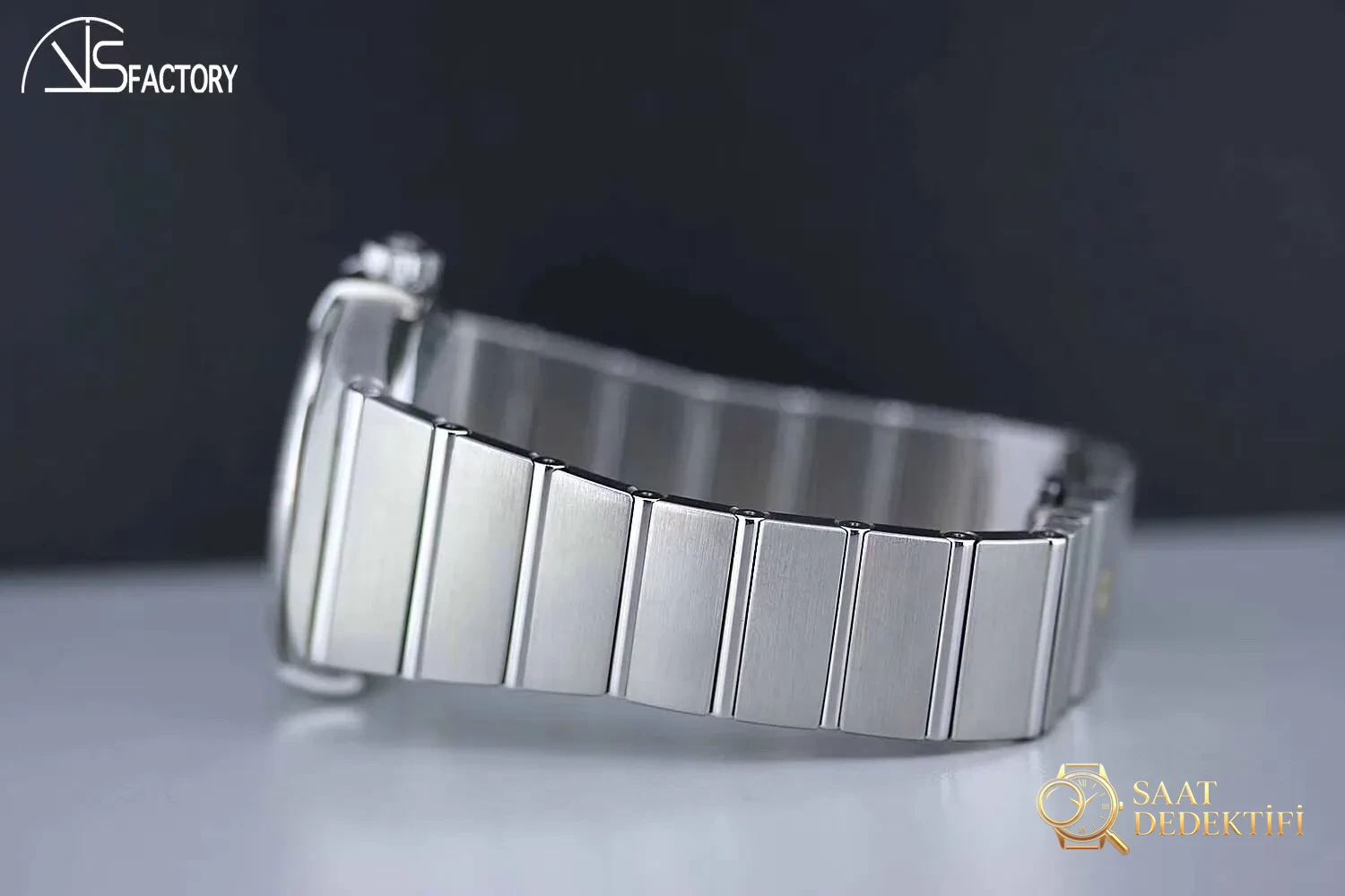 En üst versiyon VS Factory Omega Constellation - orijinal ve diğer replika versiyonlarla karşılaştırmalı inceleme - Bilezik Bakla Ayrımı ve Pim Yapısı