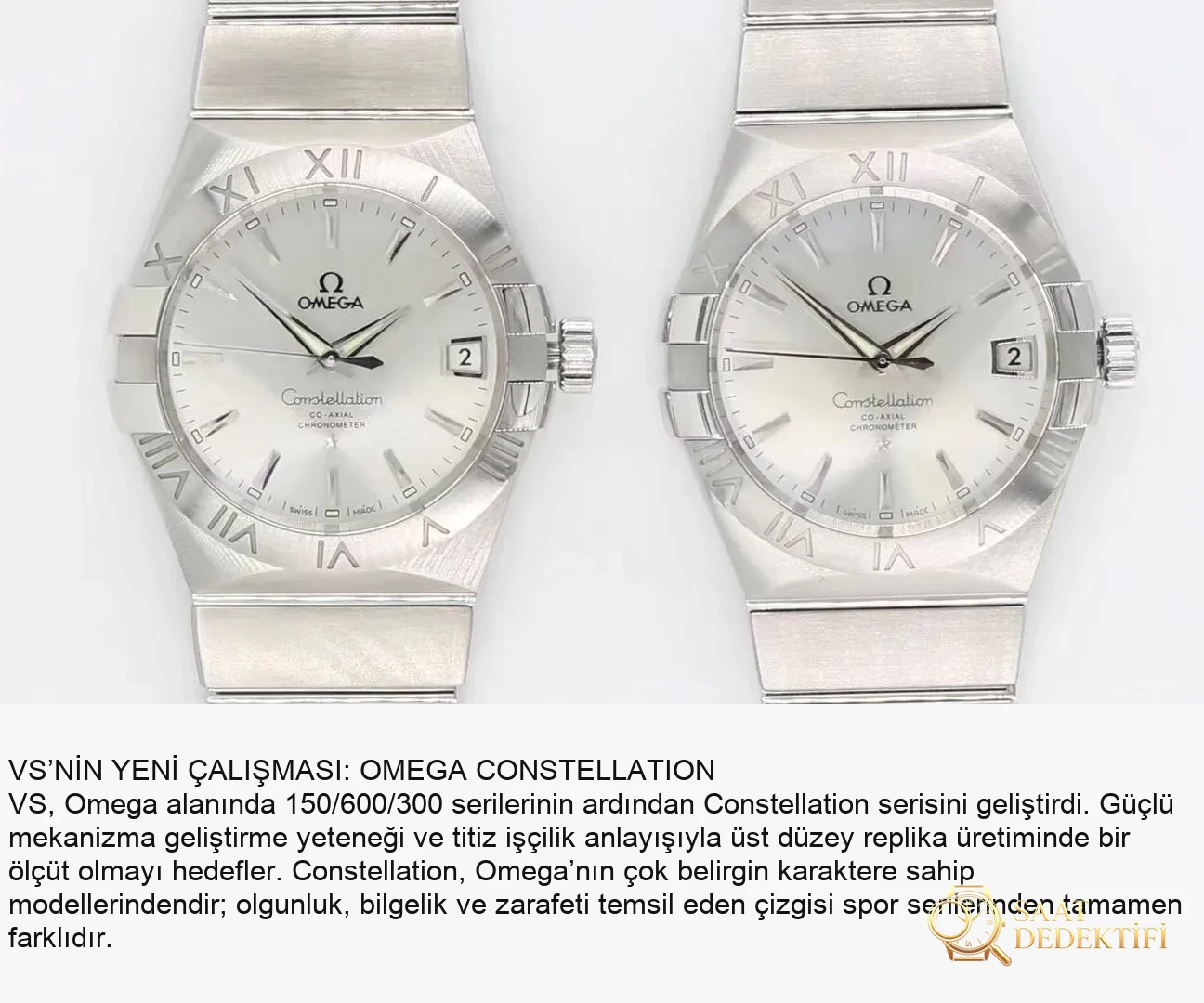 En üst versiyon VS Factory Omega Constellation - orijinal ve diğer replika versiyonlarla karşılaştırmalı inceleme - Kadran İbreleri ve Saniye Akışı