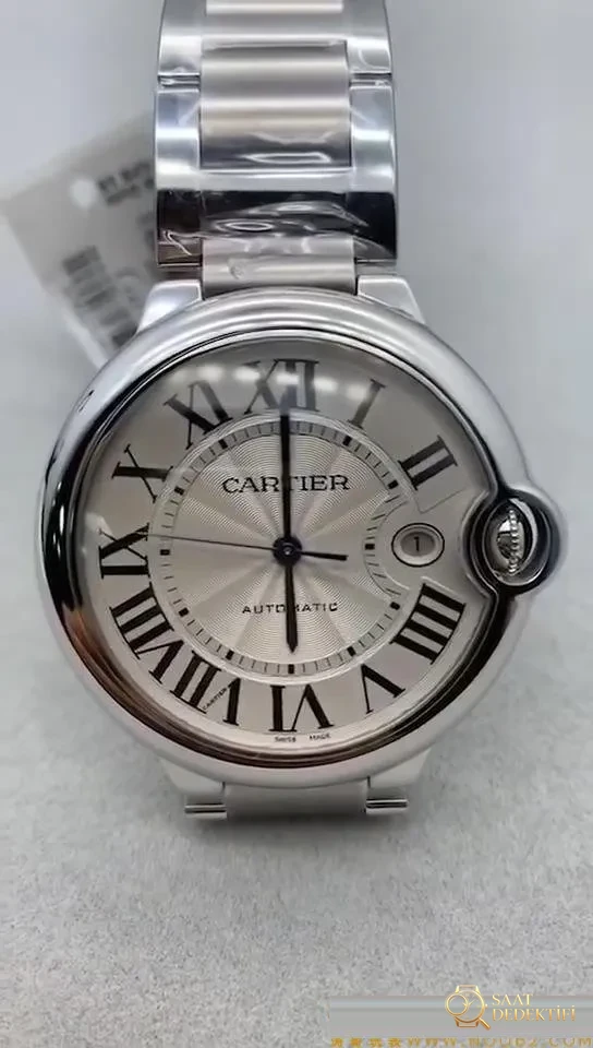 En yeni V6 Cartier V7 versiyonu Ballon Bleu 42 mm detaylı gerçek çekim incelemesi ve gerçek-replika karşılaştırması - Kasa Profili ve Kurma Kolu İncelemesi