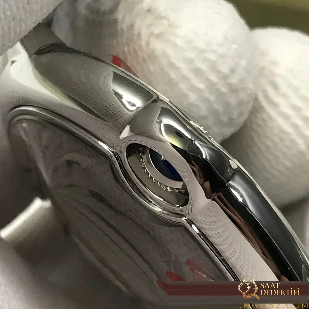 En yeni V6 Cartier V7 versiyonu Ballon Bleu 42 mm detaylı gerçek çekim incelemesi ve gerçek-replika karşılaştırması - Bilekte Duruş ve Kasa Orantısı
