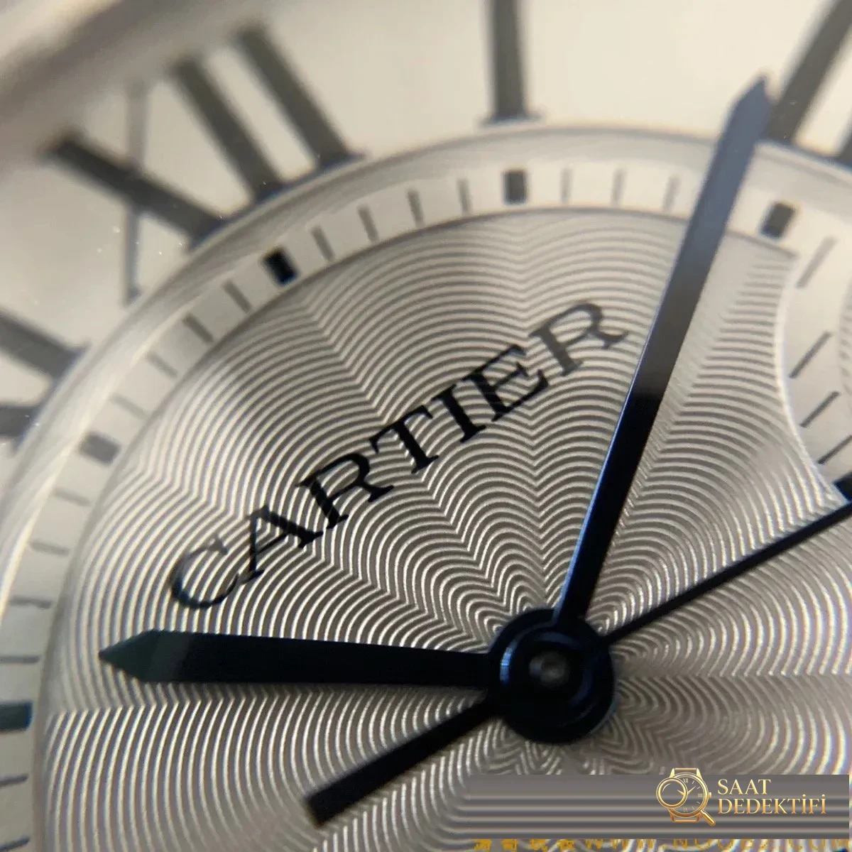 En yeni V6 Cartier V7 versiyonu Ballon Bleu 42 mm detaylı gerçek çekim incelemesi ve gerçek-replika karşılaştırması - Mekanizma Zemberek ve Balans Detayı