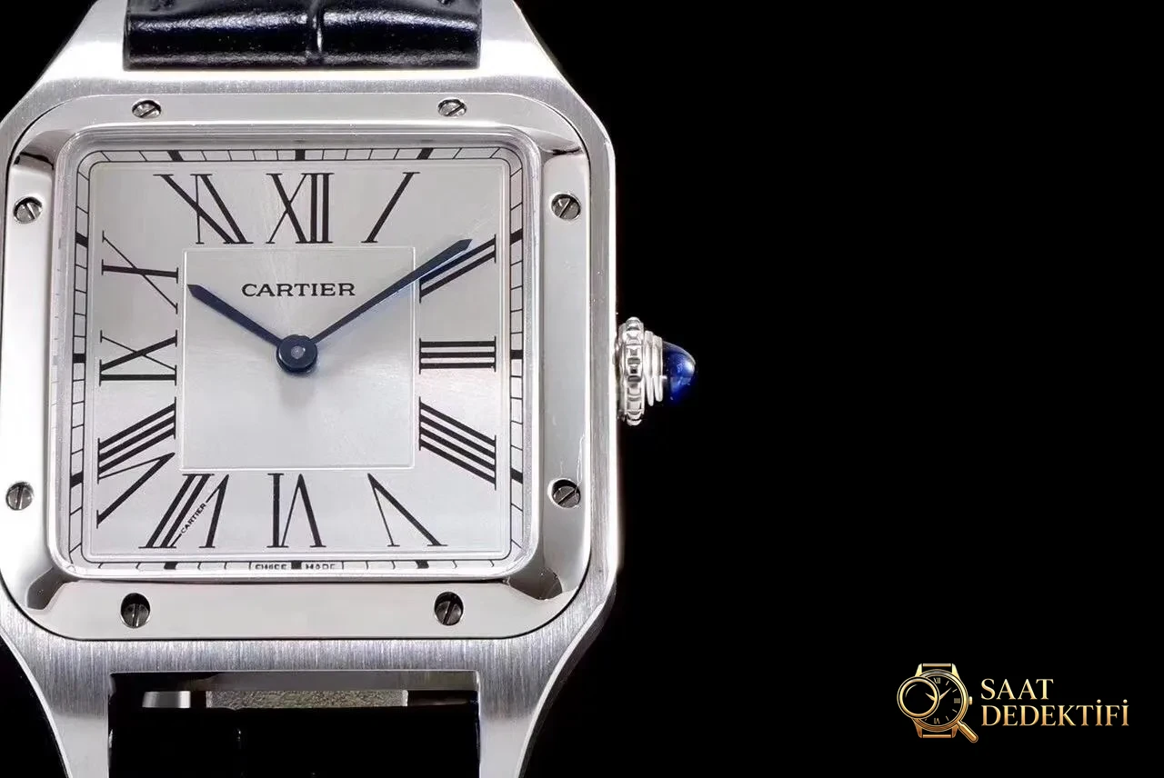 En yeni XF Factory Cartier Santos V2 yükseltilmiş sürüm replika kuvars saat en hafif ve en ince olan mı? Kalitesi nasıl? - Bilezik, Toka ve Klips Mekanizması