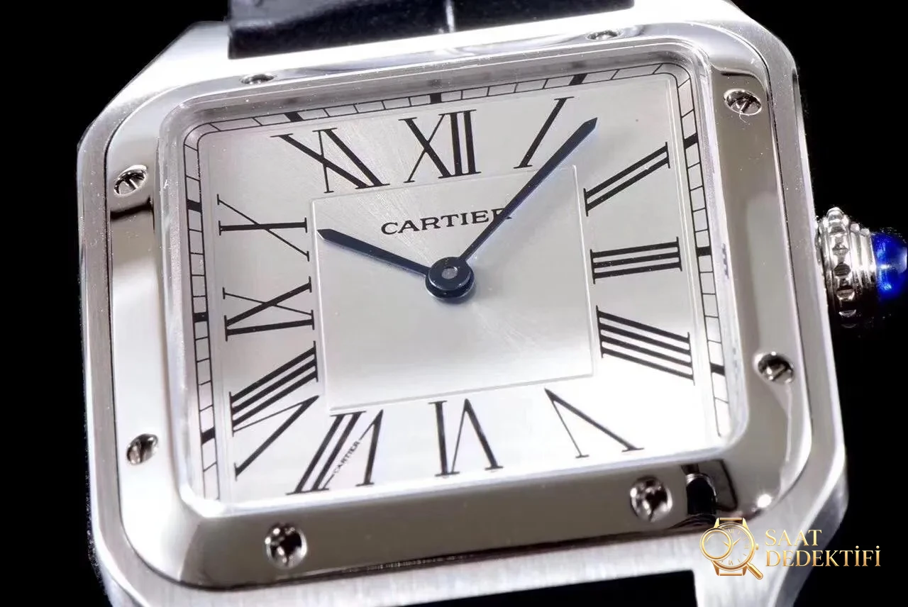 En yeni XF Factory Cartier Santos V2 yükseltilmiş sürüm replika kuvars saat en hafif ve en ince olan mı? Kalitesi nasıl? - Bilekte Duruş ve Kasa Orantısı