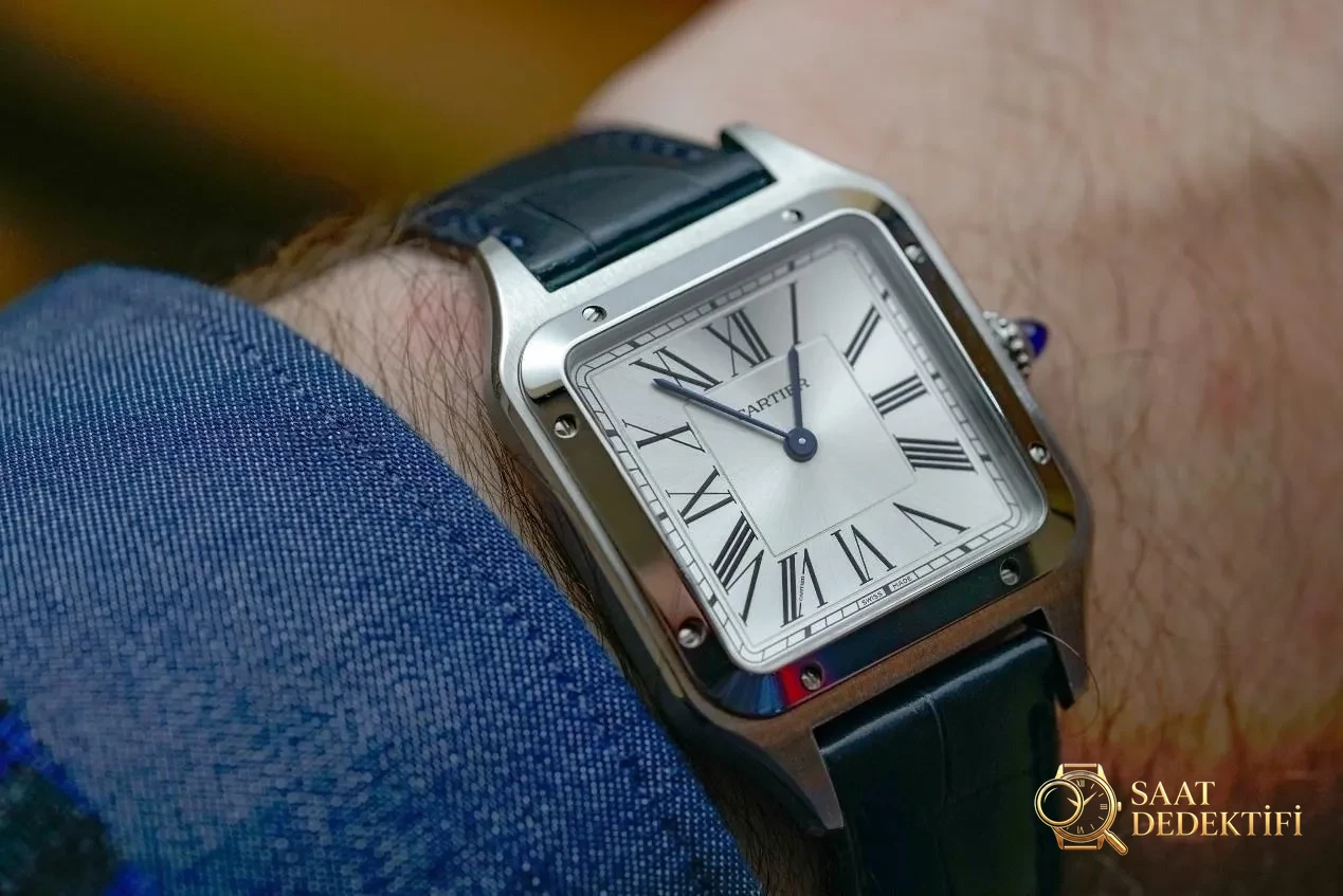 En yeni XF Factory Cartier Santos V2 yükseltilmiş sürüm replika kuvars saat en hafif ve en ince olan mı? Kalitesi nasıl? - Mekanizma Çark Dizilimi ve Taş Yatakları