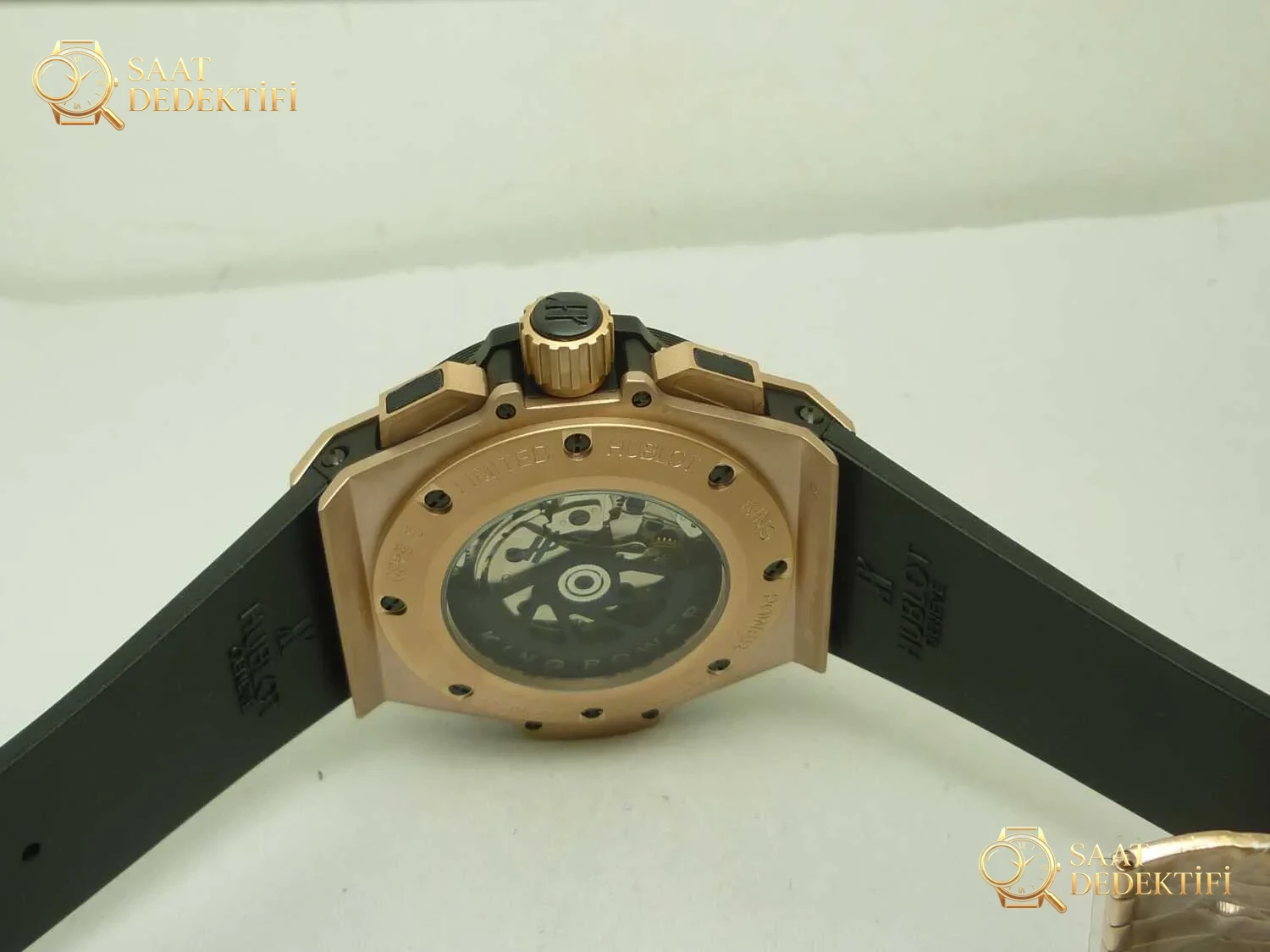 Replika Hublot Roze Altın Kasa