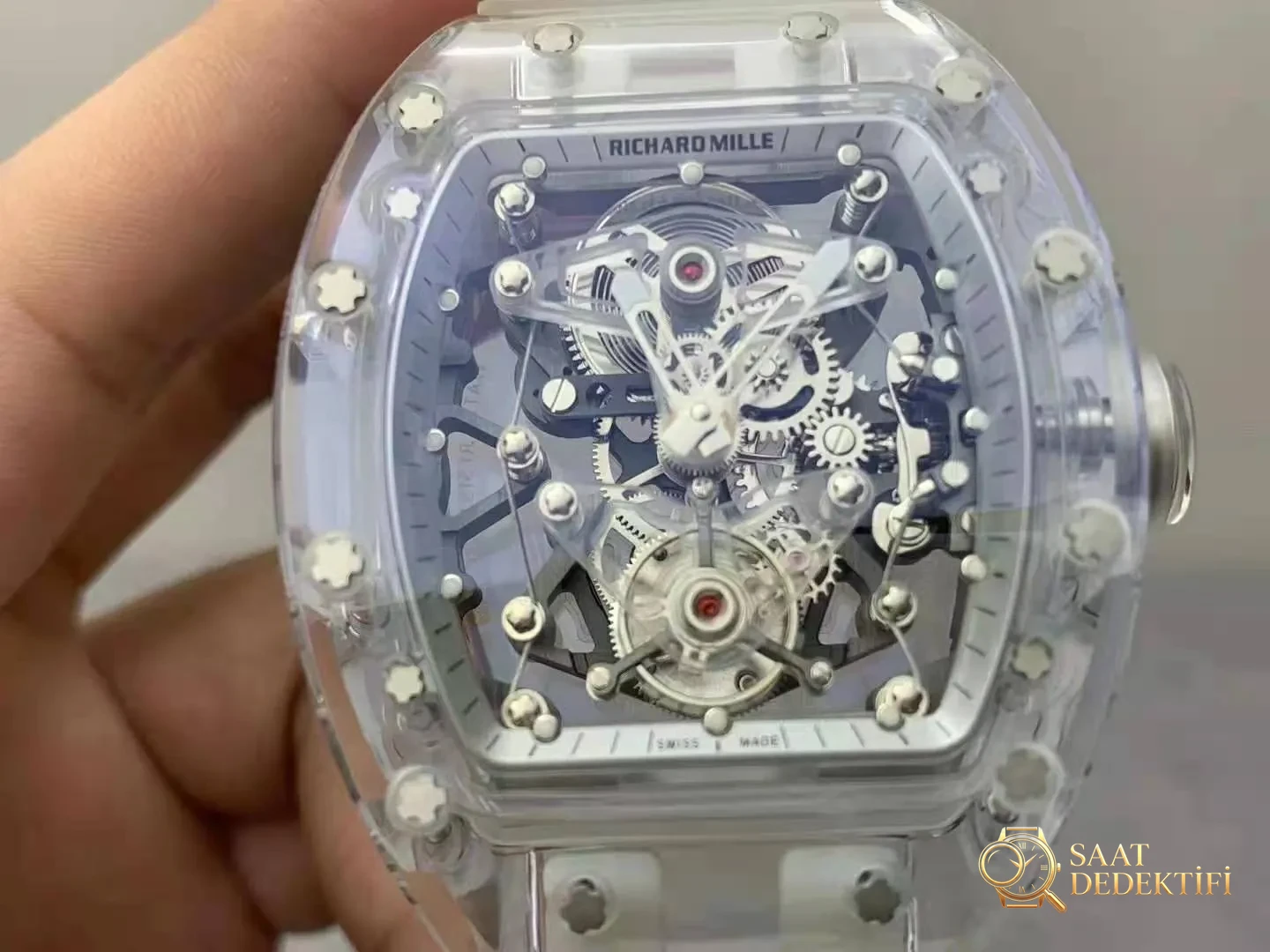 Richard Mille Transparent Tourbillon Mekanizma