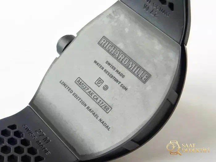EUR Factory Richard Mille RM027/RM052 lüks tourbillon saatlerine yakından bakış - Fosfor ve Super-LumiNova Gece Görünümü