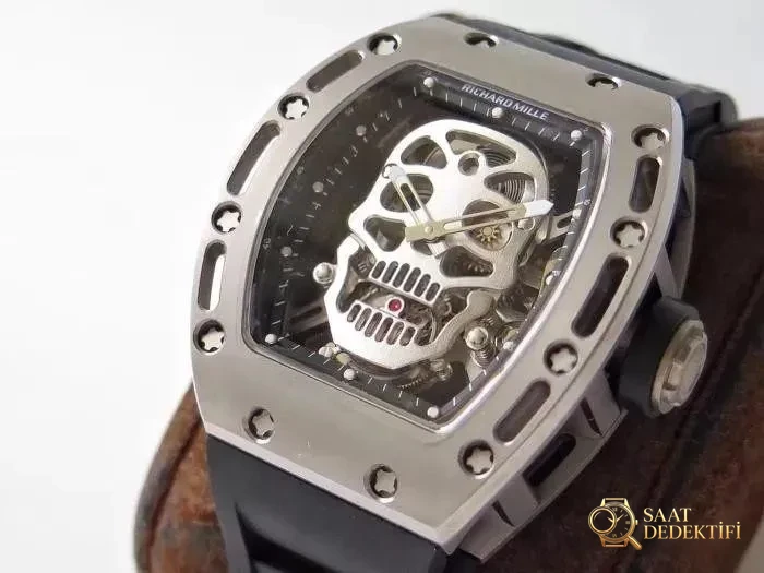 EUR Factory Richard Mille RM027/RM052 lüks tourbillon saatlerine yakından bakış - Kadran İbreleri ve Saniye Akışı