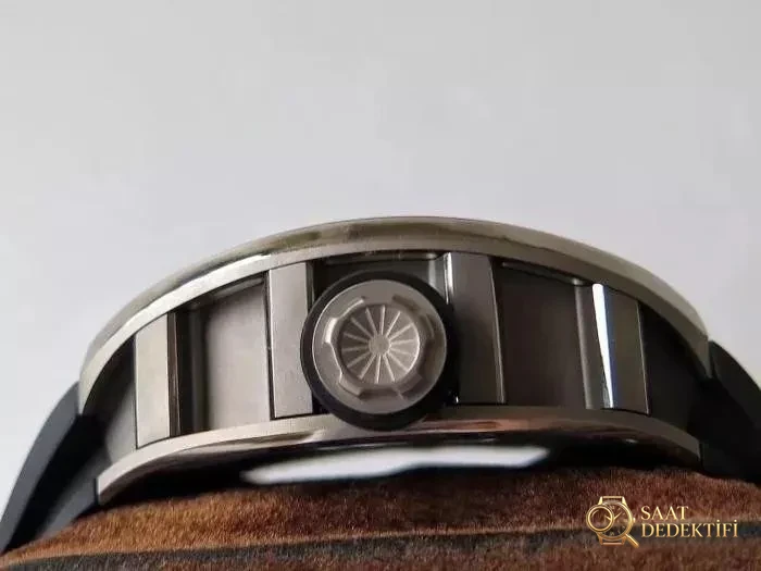 EUR Factory Richard Mille RM027/RM052 lüks tourbillon saatlerine yakından bakış - Mekanizma Çark Dizilimi ve Taş Yatakları