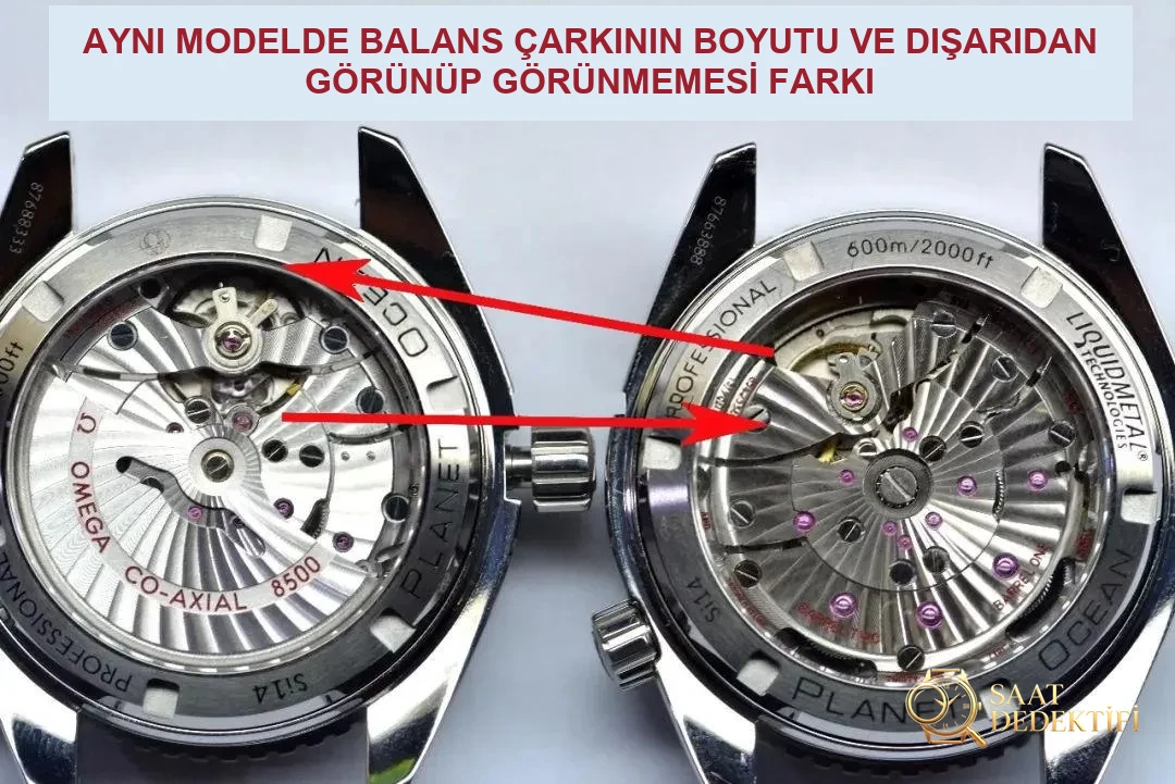 Evrim tarihi: VS Factory Omega 8500 entegre mekanizmayı piyasaya sürdükten bir yıl sonra, kendi üretimi mekanizmayı taşıyan ilk model