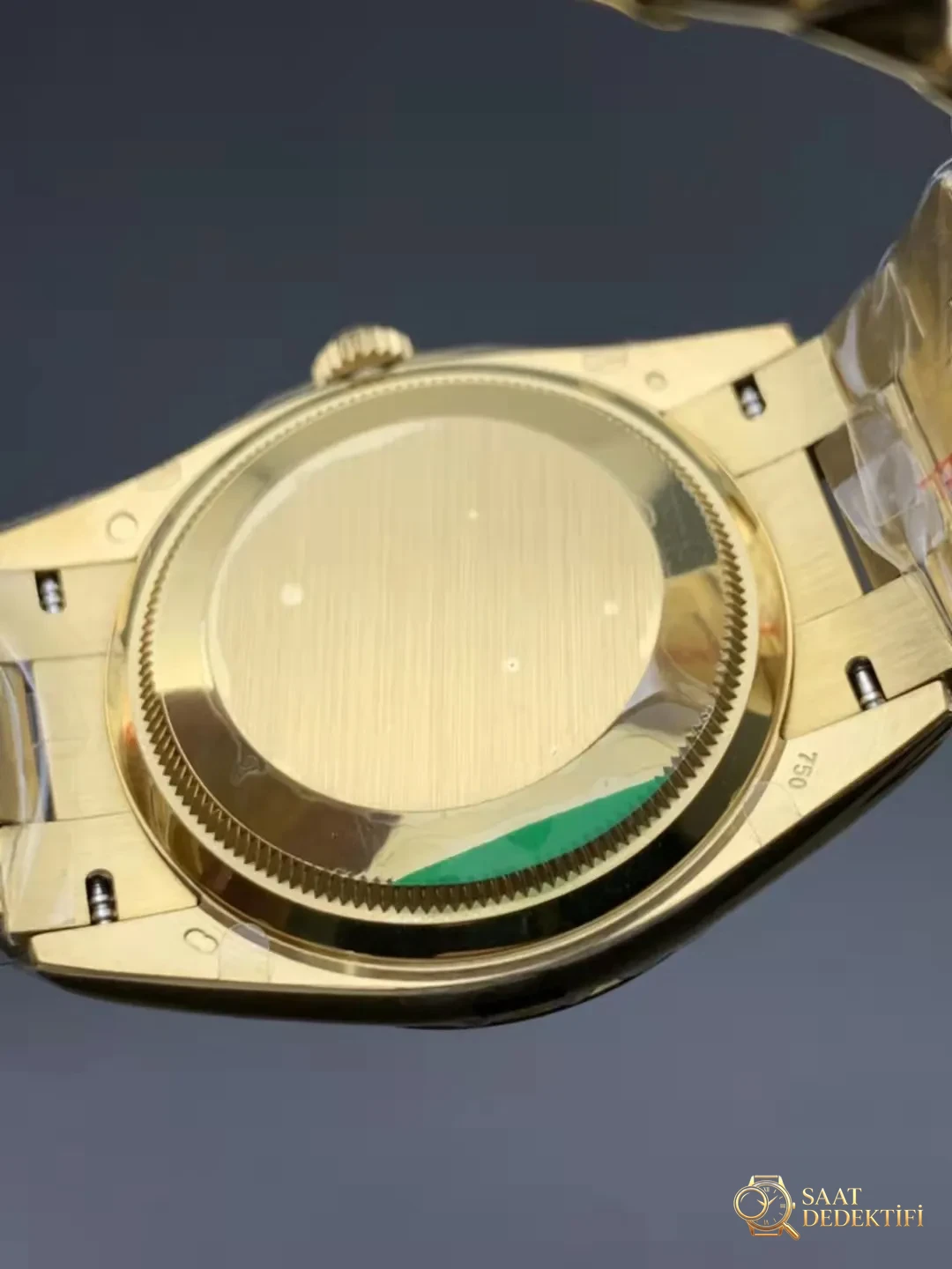 Rolex Day-Date 36mm Sarı Altın Kasa Arkası