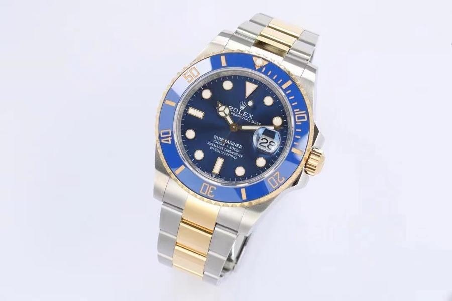EW Factory Rolex Çelik-Altın Mavi Submariner İncelemesi — 2. fotoğraf