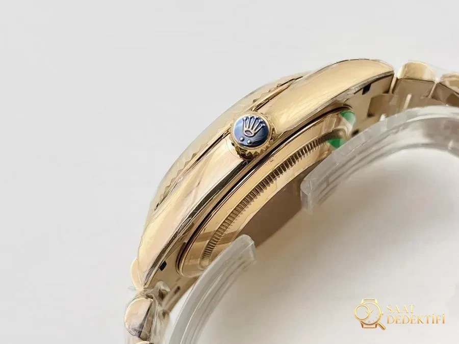 EW Factory Rolex Day-Date 40 mm 3255 Mekanizma (18K Yeşil Kadran) İnceleme - Bilezik, Toka ve Klips Mekanizması