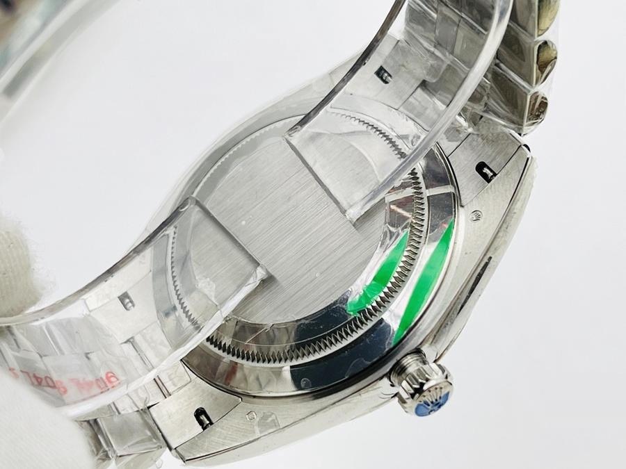 EW Factory Rolex Day-Date 40 mm 3255 mekanizmalı (mavi kadran) saat incelemesi — 6. fotoğraf