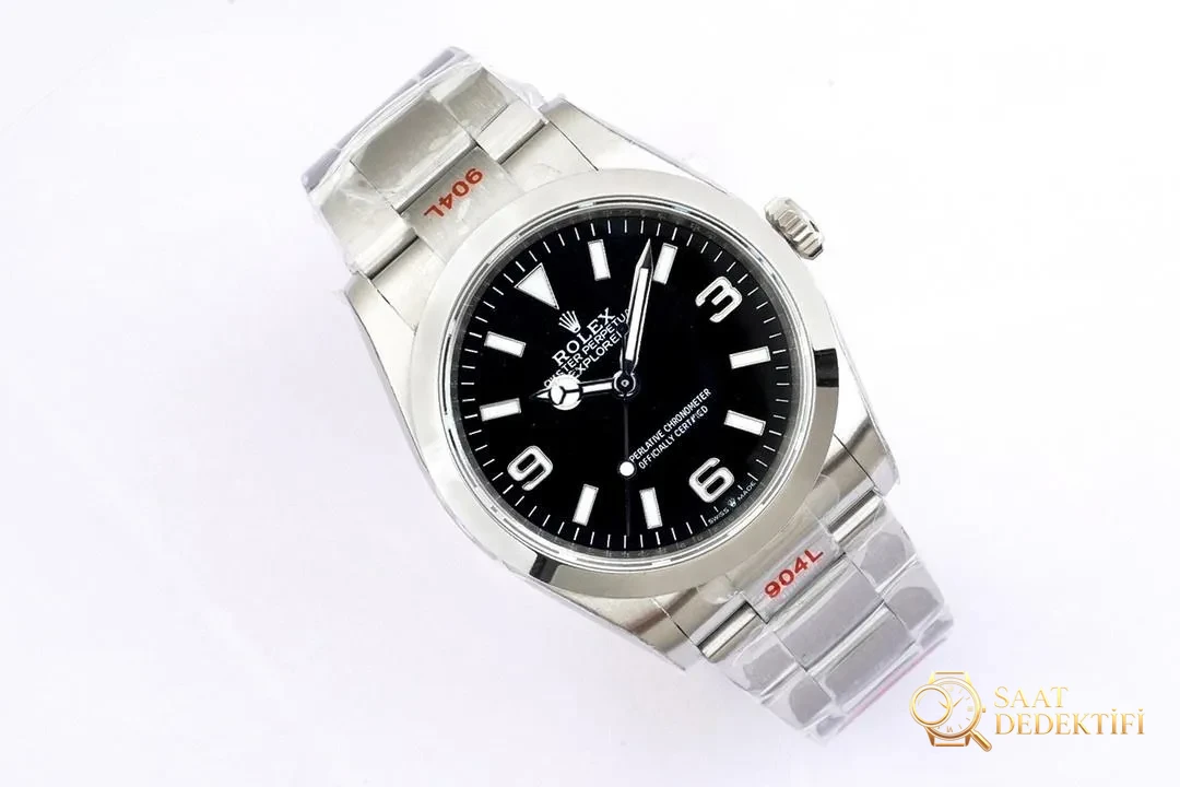 EW Factory Rolex Explorer 36 modelinin 3230 mekanizmasının kalitesi nasıl? - Arka Kapak ve Mekanizma Detayı