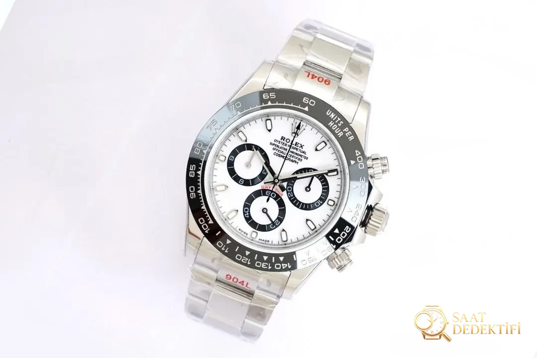 EW Rolex panda Daytona N Factory ile boy ölçüşebilir mi? - Kadran Detayı ve Bezel İşçiliği