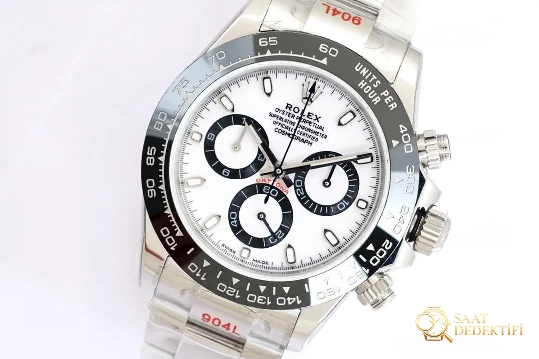 EW Rolex panda Daytona N Factory ile boy ölçüşebilir mi? - Arka Kapak ve Mekanizma Detayı