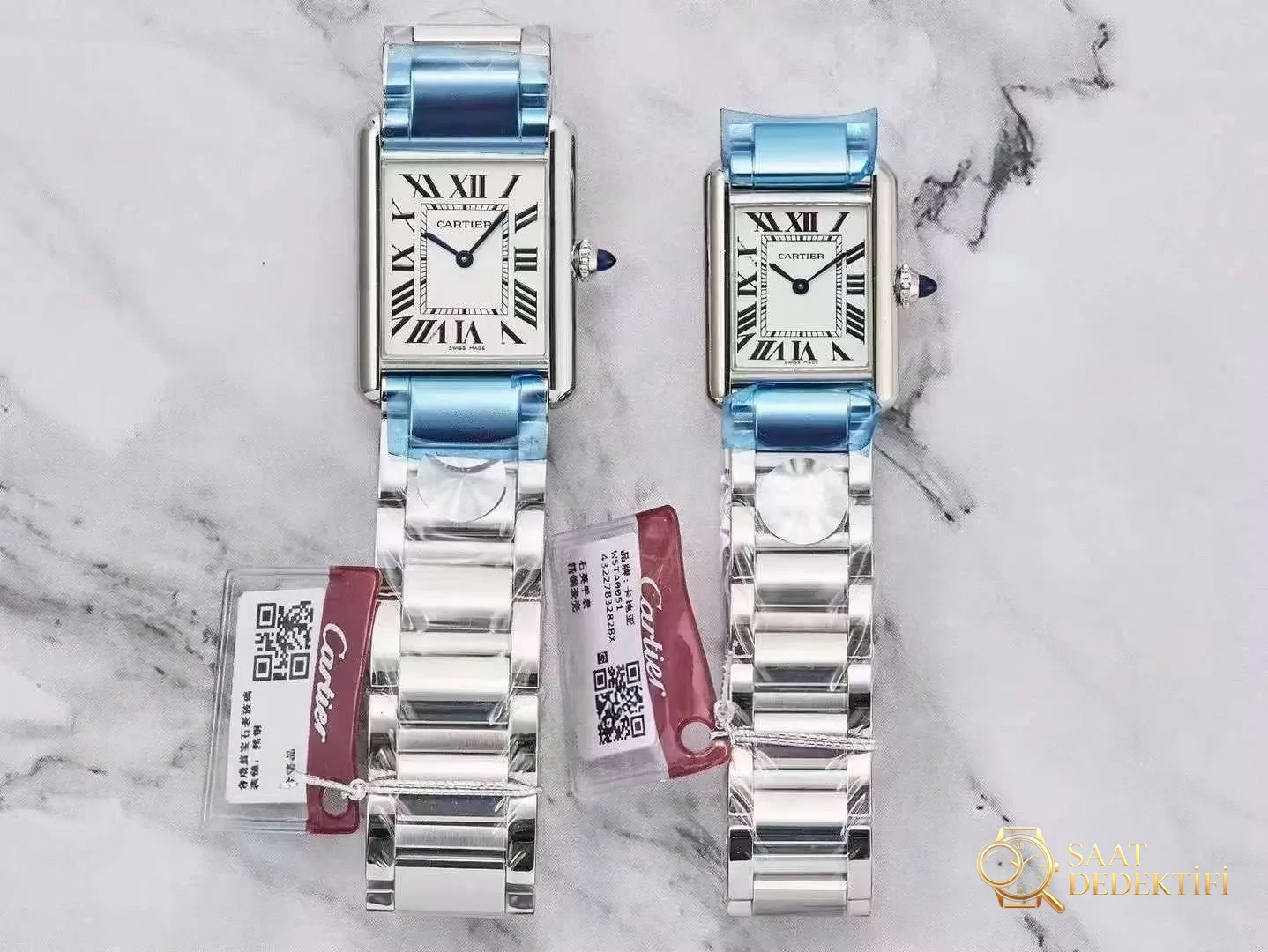 Cartier Tank Replika Saat İncelemesi - Ön Görünüm ve Kasa Tasarımı
