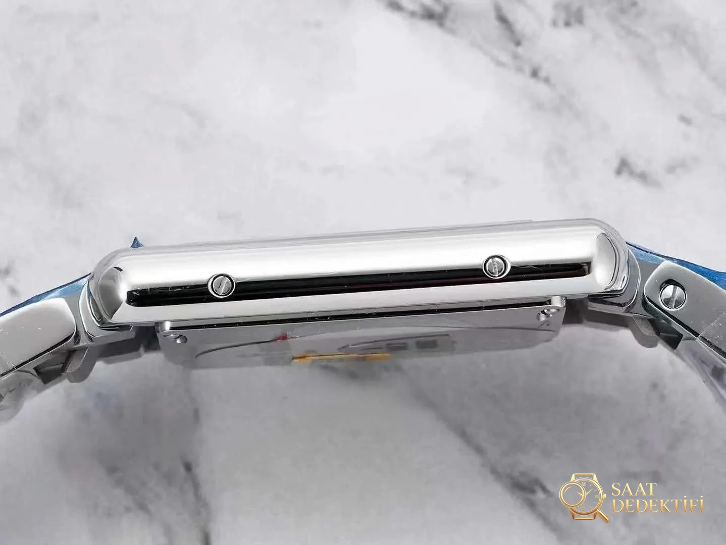 F1 Factory Cartier Tank MUST de Cartier kuvars mekanizma - Klips Kilidi ve Lazer Damgalar