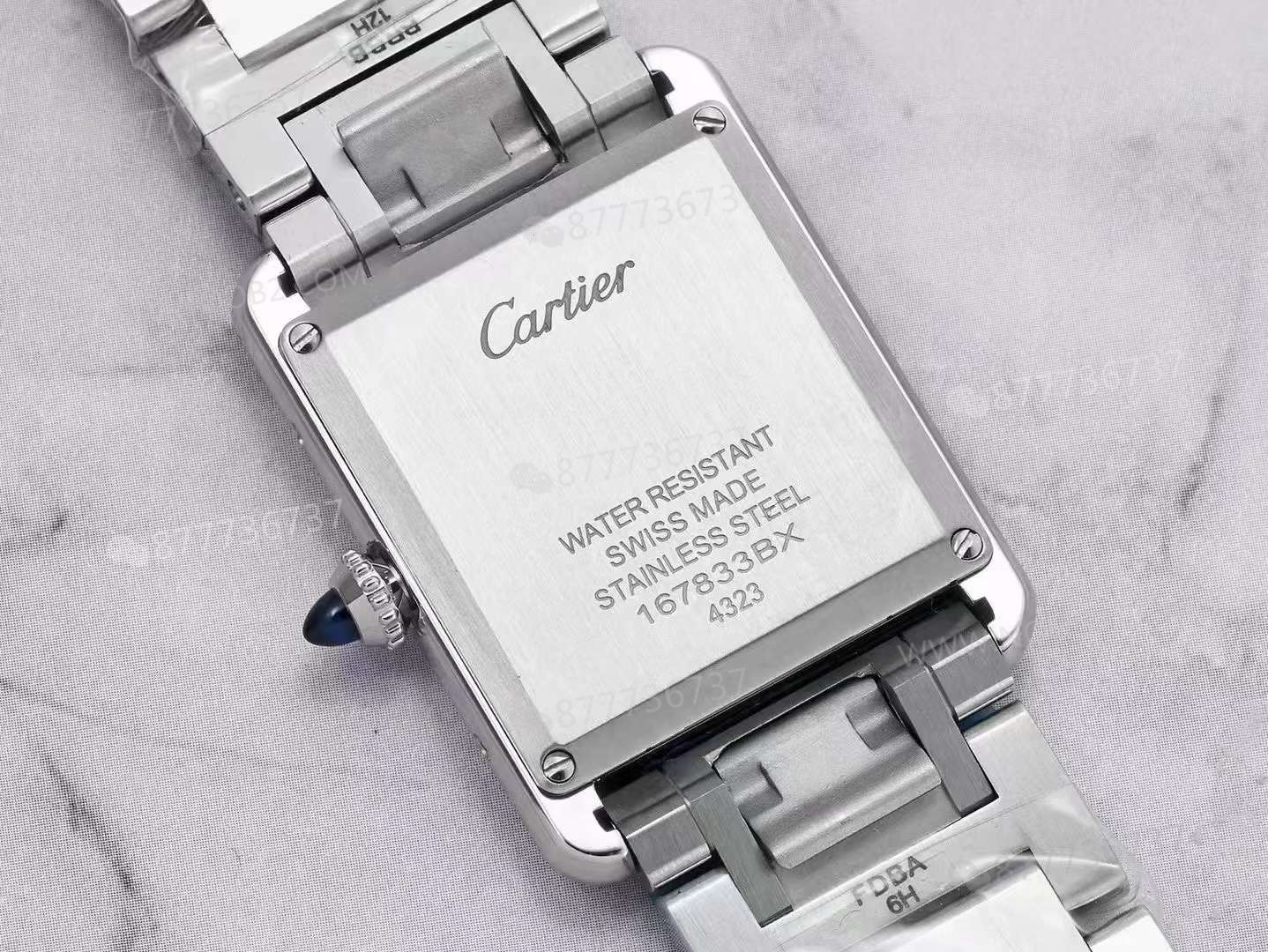 F1 Factory Cartier Tank MUST de Cartier kuvars mekanizma — 8. fotoğraf