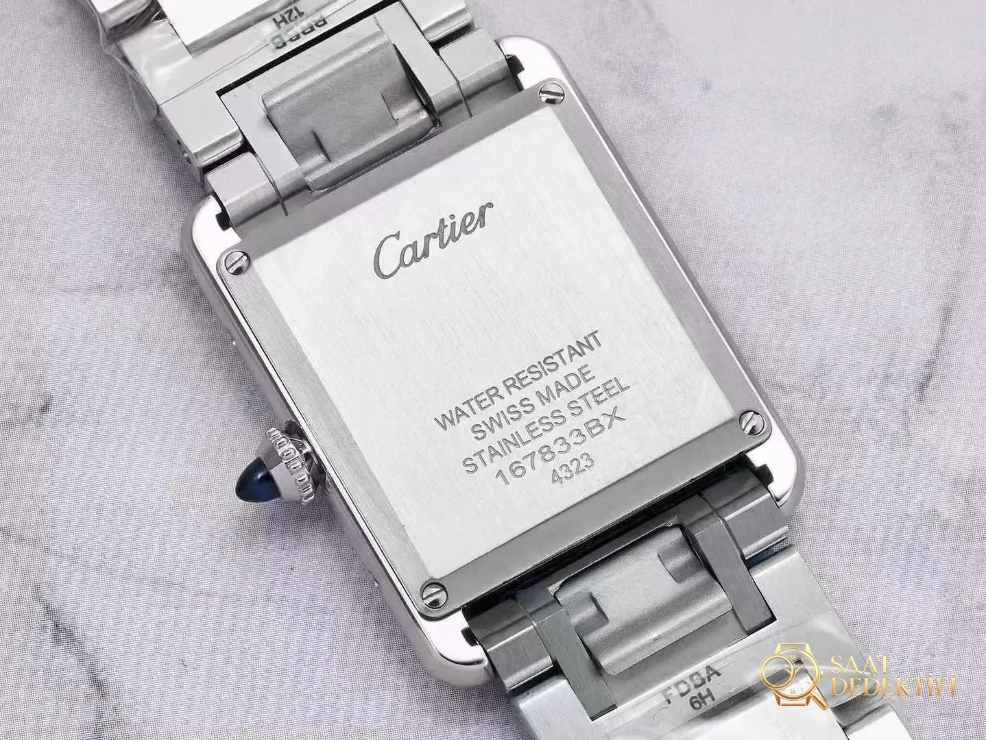 F1 Factory Cartier Tank MUST de Cartier kuvars mekanizma - Bilekte Duruş ve Kasa Orantısı
