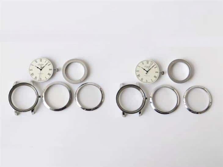 FK Factory Glashütte Original Senator Serisi 1-39-59-01-02-04 Gerçek-Replika Karşılaştırması — 2. fotoğraf