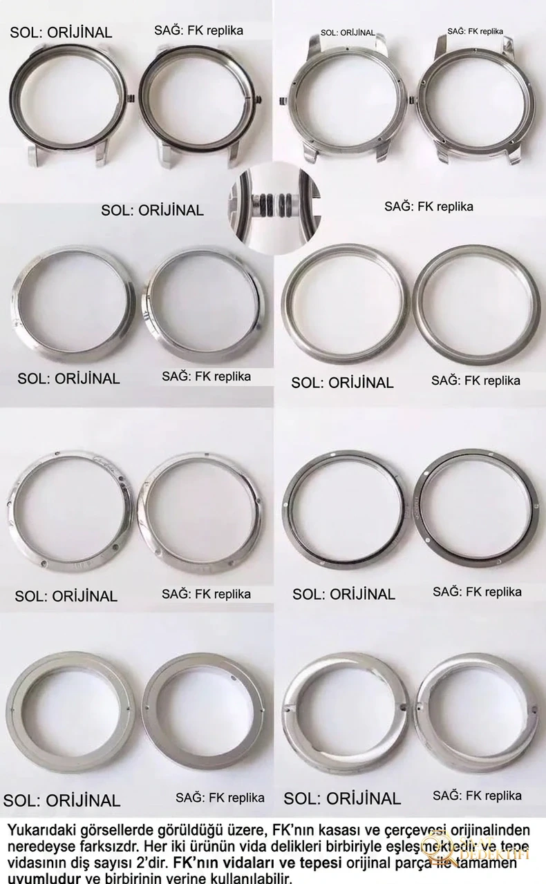 FK Factory Glashütte Original tarihsiz Senator serisi 39-59 replika saat en yeni versiyon: gerçek-replika karşılaştırması ve orijinal inceleme - Bilezik, Toka ve Klips Mekanizması