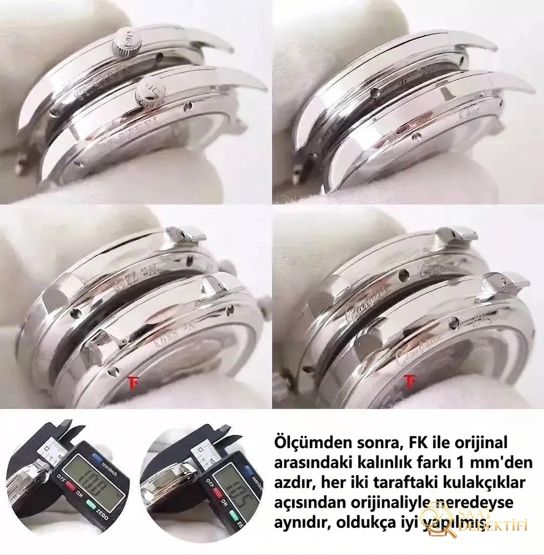 FK Factory Glashütte Original tarihsiz Senator serisi 39-59 replika saat en yeni versiyon: gerçek-replika karşılaştırması ve orijinal inceleme - Makro Kadran ve İndeks İşçiliği