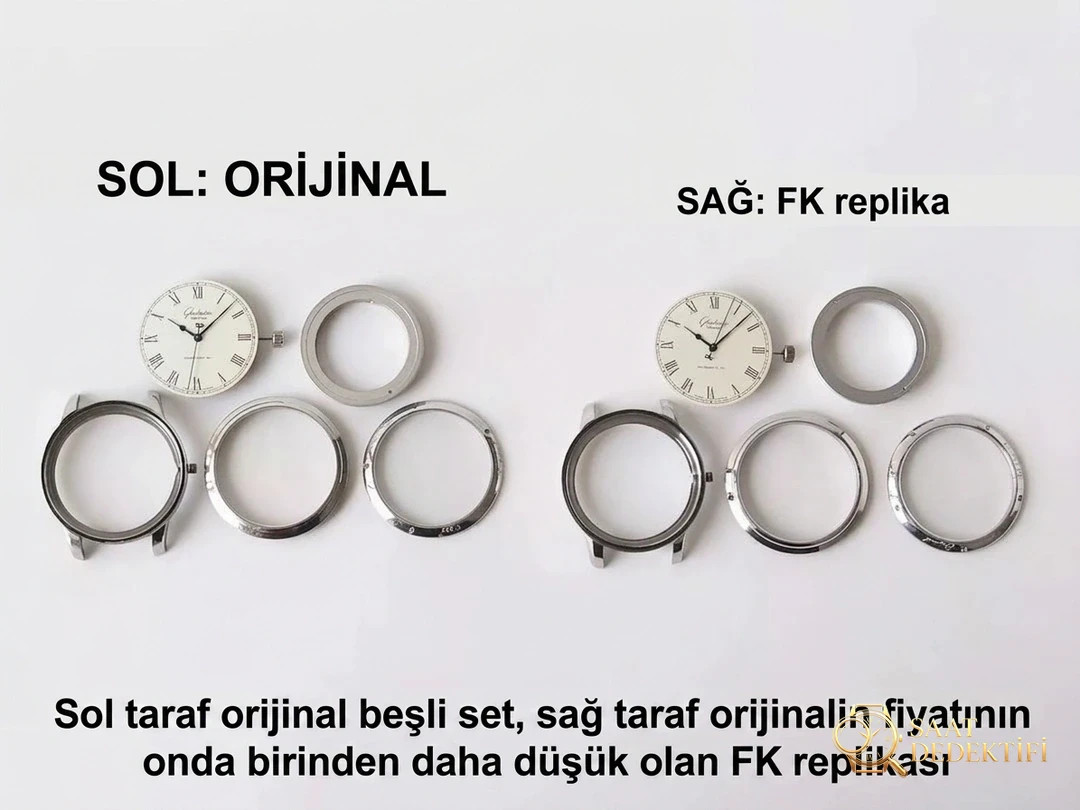 FK Factory Glashütte Original tarihsiz Senator serisi 39-59 replika saat en yeni versiyon: gerçek-replika karşılaştırması ve orijinal inceleme - Klips Kilidi ve Lazer Damgalar