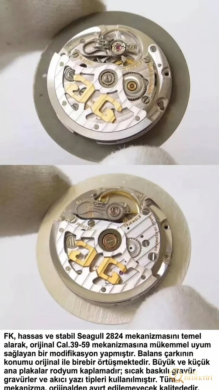 FK Factory Glashütte Original tarihsiz Senator serisi 39-59 replika saat en yeni versiyon: gerçek-replika karşılaştırması ve orijinal inceleme - Bilekte Duruş ve Kasa Orantısı