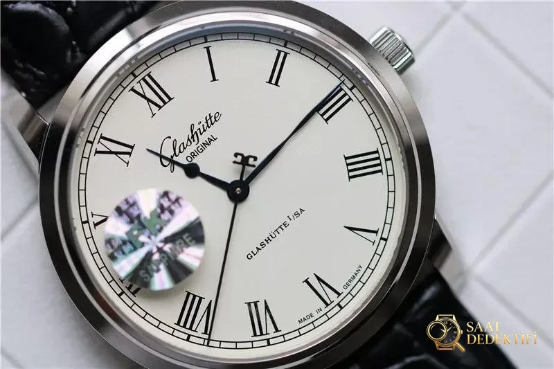FK Factory Glashütte Original tarihsiz Senator serisi 39-59 replika saat en yeni versiyon: gerçek-replika karşılaştırması ve orijinal inceleme - Kasa Çeliği ve Polisaj Kalitesi